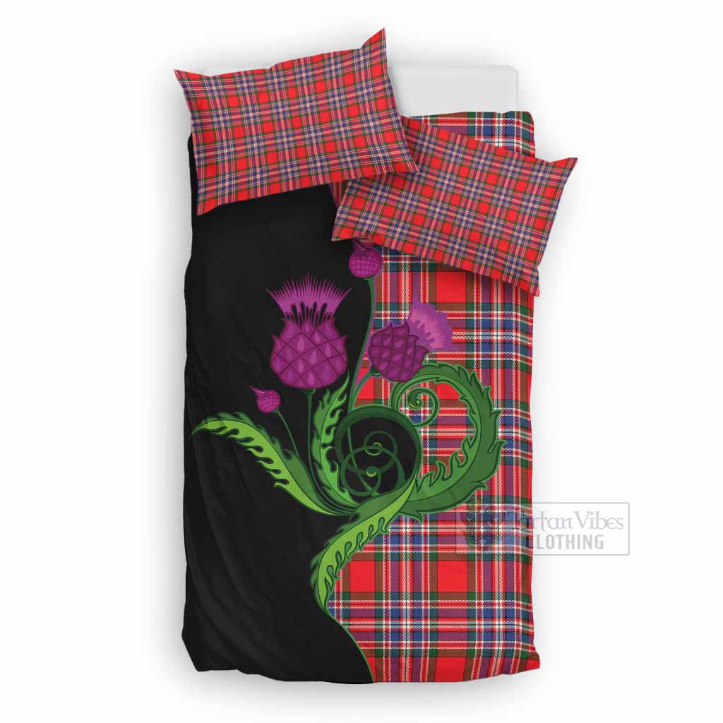 MacFarlane (McFarlane) Tartan Bedding Set Traditional Scottish Thistle UK Bedding Set UK Double 79*79 inch - Tartan Vibes Clothing