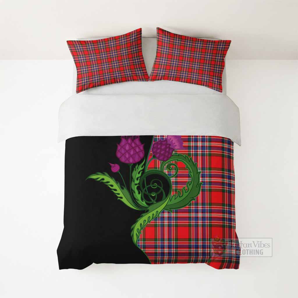 MacFarlane (McFarlane) Tartan Bedding Set Traditional Scottish Thistle - Tartan Vibes Clothing