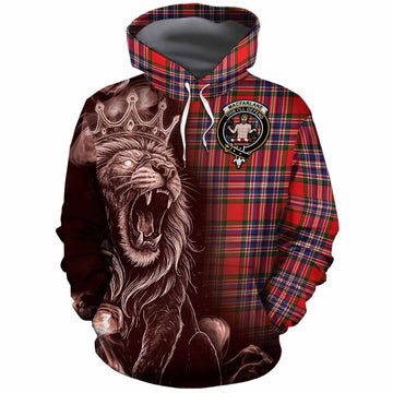 MacFarlane (McFarlane) Tartan Cotton Hoodie Roaring Lion Heritage