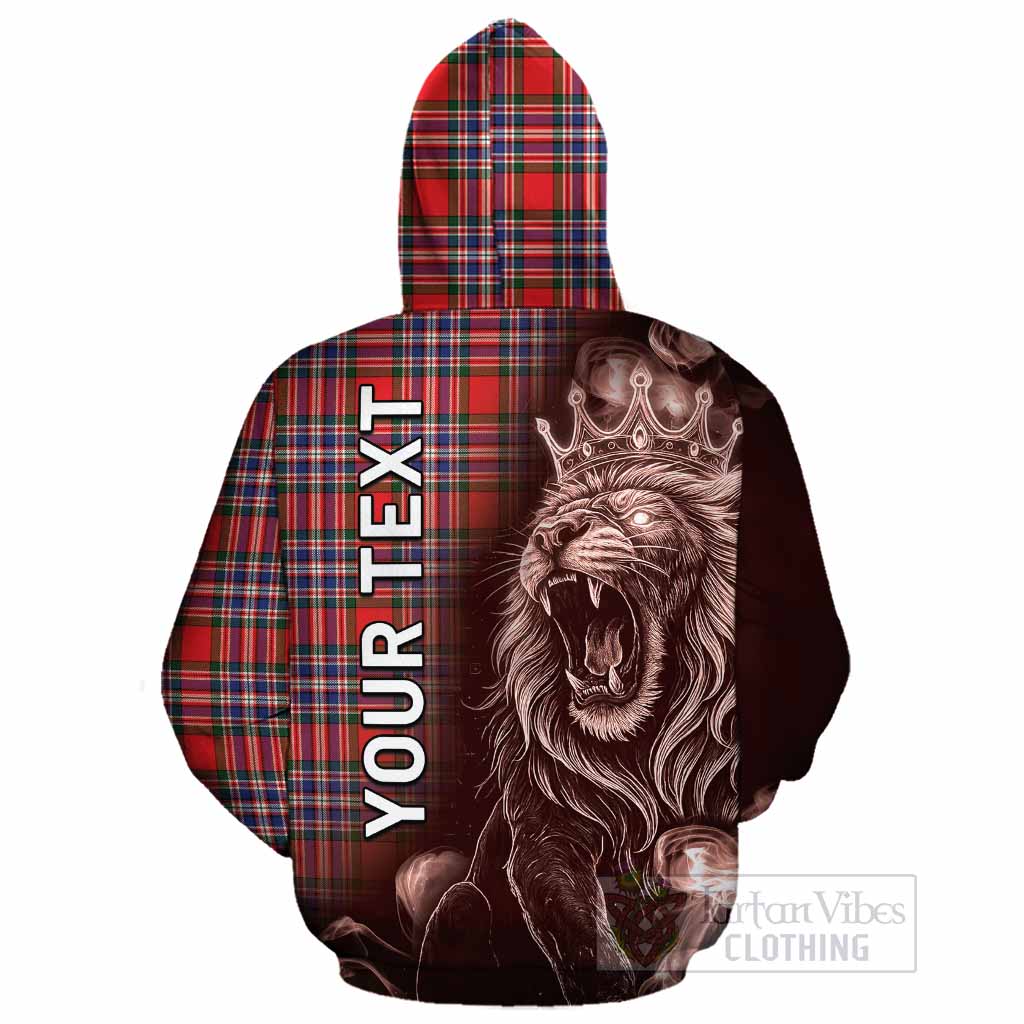 MacFarlane (McFarlane) Tartan Cotton Hoodie Roaring Lion Heritage