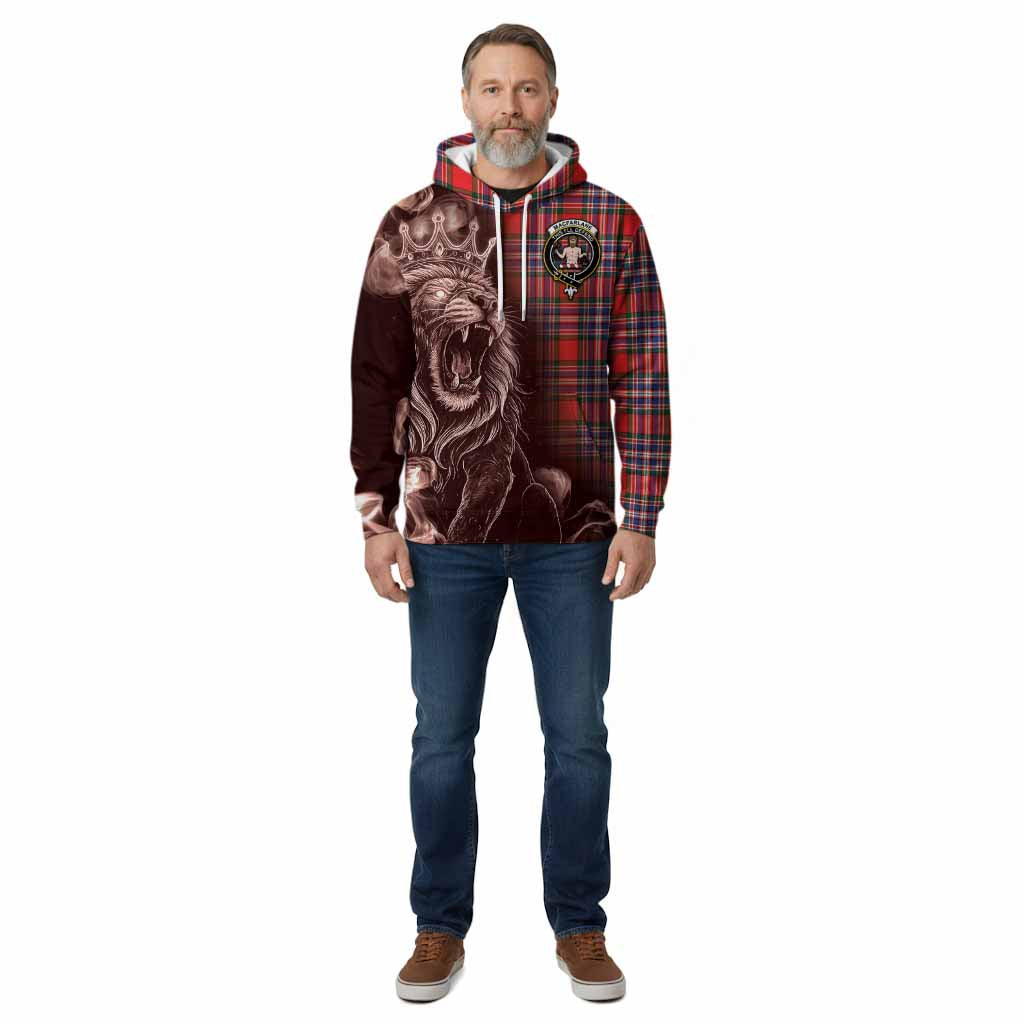 MacFarlane (McFarlane) Tartan Cotton Hoodie Roaring Lion Heritage
