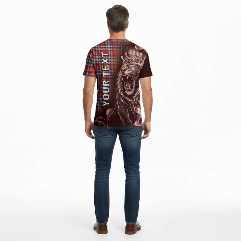MacFarlane (McFarlane) Tartan Cotton T-shirt Roaring Lion Heritage