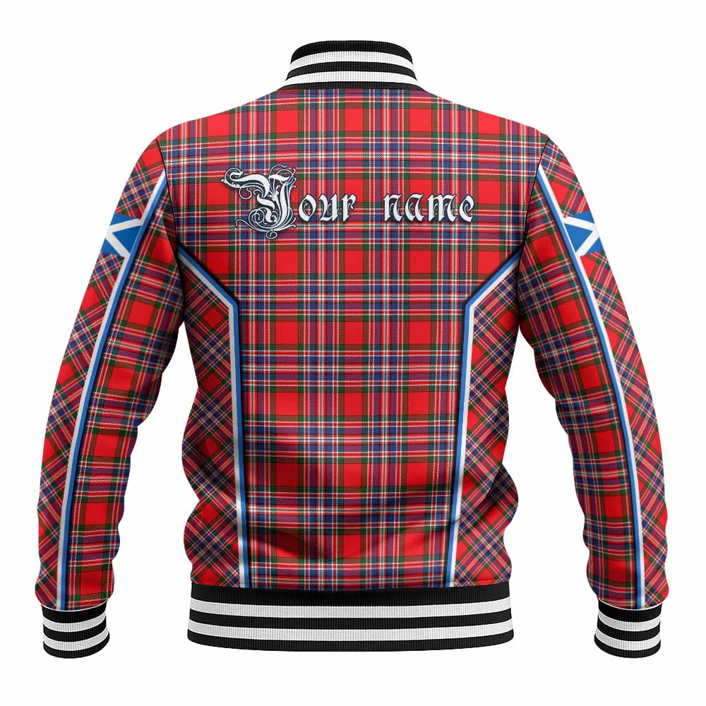 MacFarlane (McFarlane) Tartan Crest Baseball Jacket Scotland Coat of Arm Flag Style - Tartan Vibes Clothing