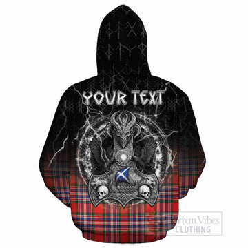 MacFarlane (McFarlane) Tartan Crest Cotton Hoodie Celtic Odin's Raven Legacy