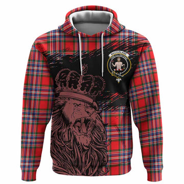MacFarlane (McFarlane) Tartan Crest Hoodie Crowned Lion Heritage Style