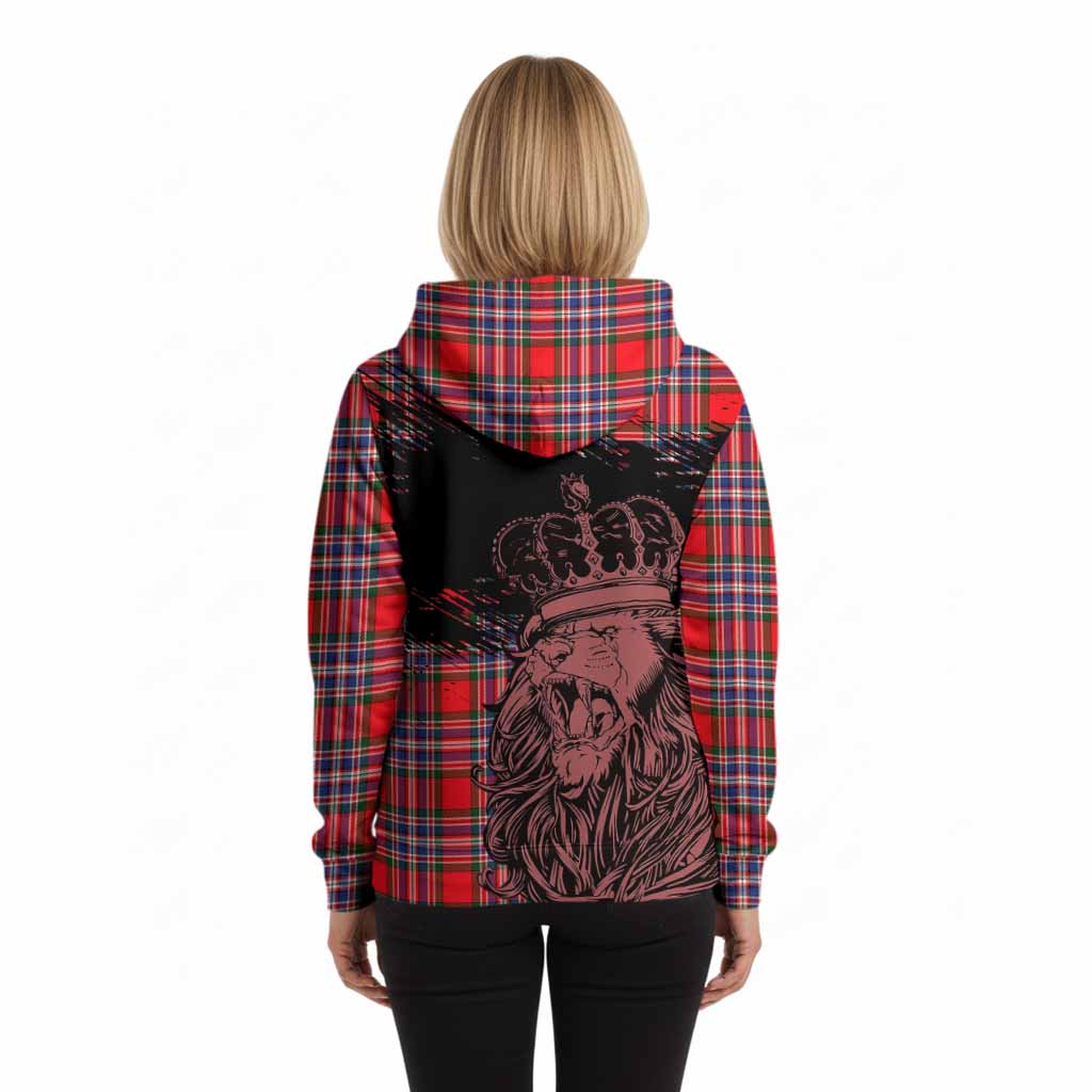MacFarlane (McFarlane) Tartan Crest Hoodie Crowned Lion Heritage Style