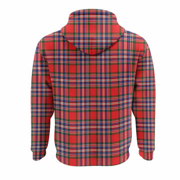 MacFarlane (McFarlane) Tartan Crest Hoodie Ferocious Lion Style