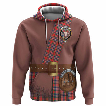 MacFarlane (McFarlane) Tartan Crest Hoodie Kilt Costume Style