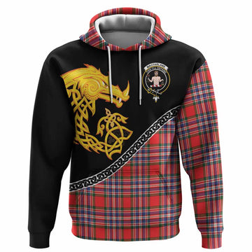 MacFarlane (McFarlane) Tartan Crest Hoodie Legendary Dragon Knot Half Style