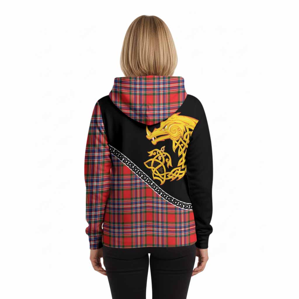 MacFarlane (McFarlane) Tartan Crest Hoodie Legendary Dragon Knot Half Style