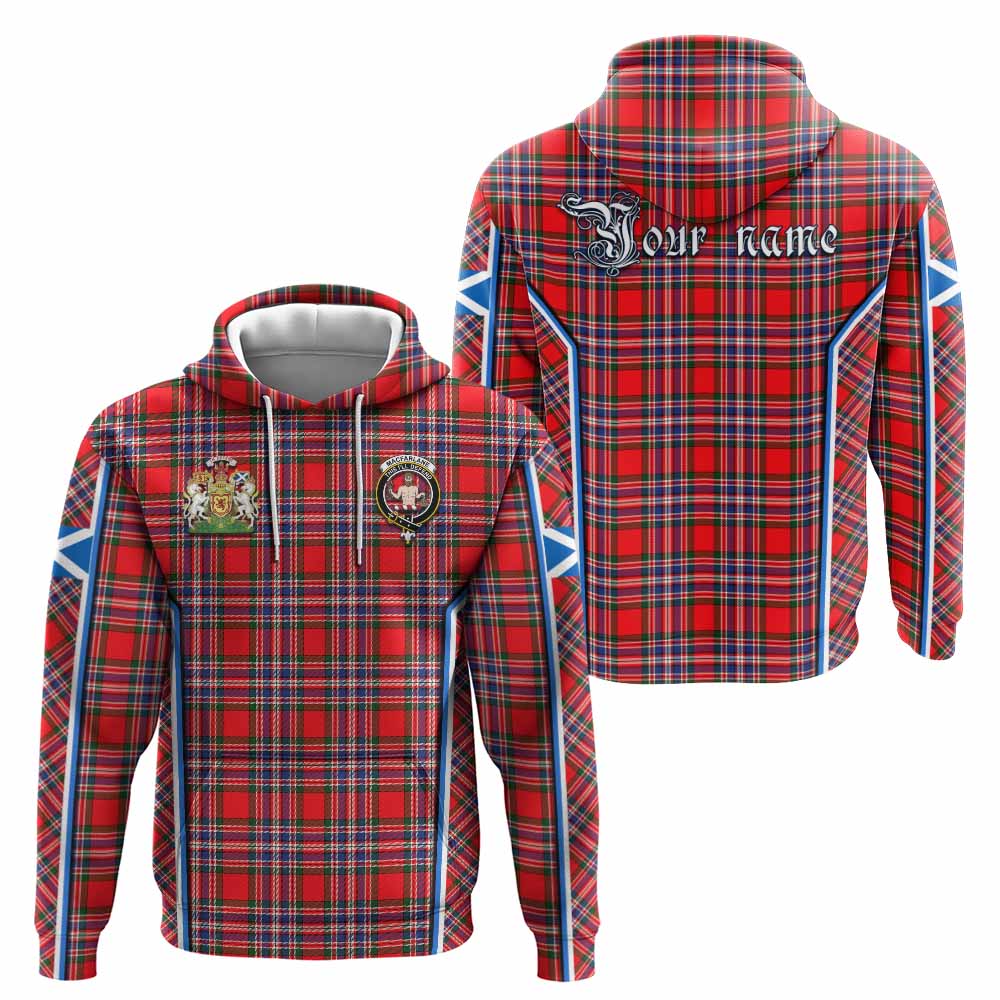 MacFarlane (McFarlane) Tartan Crest Hoodie Scotland Coat of Arm Flag Style - Tartan Vibes Clothing