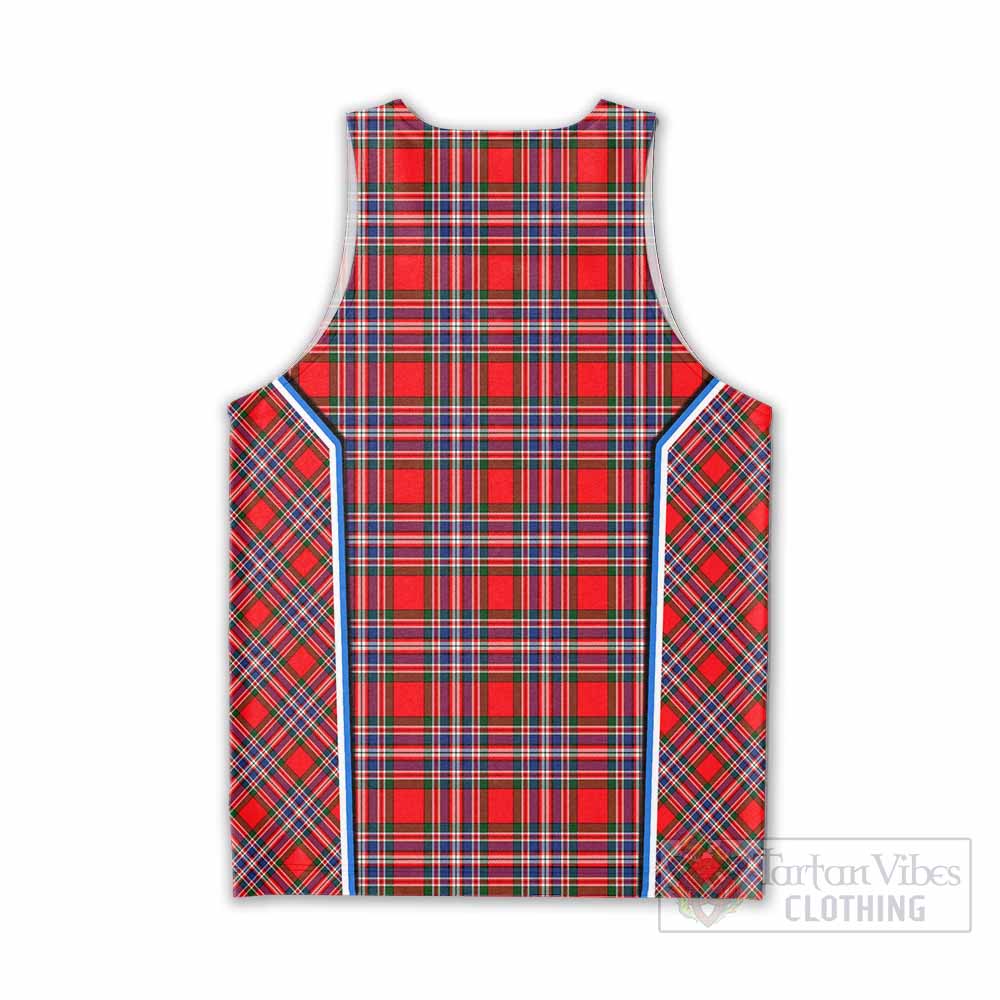 MacFarlane (McFarlane) Tartan Crest Men Tank Top Scotland Coat of Arm Flag Style - Tartan Vibes Clothing