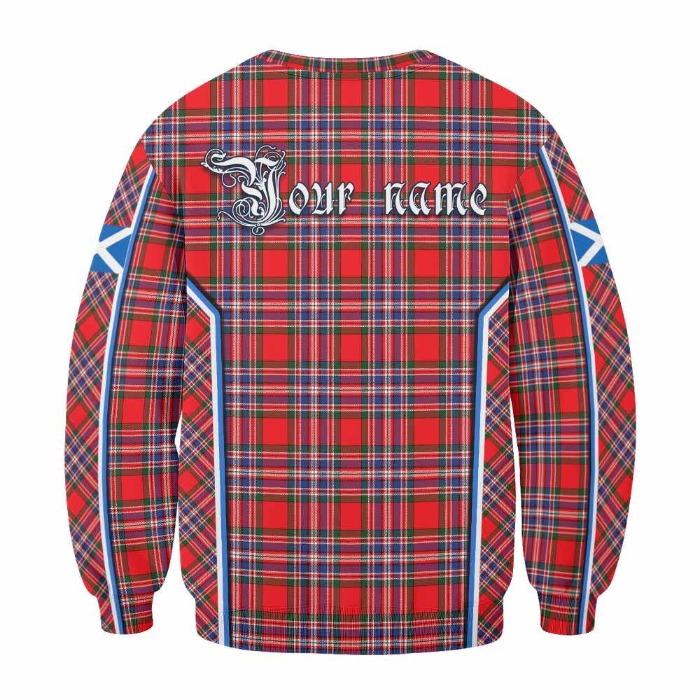 MacFarlane (McFarlane) Tartan Crest Sweatshirt Scotland Coat of Arm Flag Style - Tartan Vibes Clothing