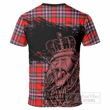 MacFarlane (McFarlane) Tartan Crest T-Shirt Crowned Lion Heritage Style