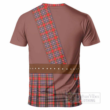 MacFarlane (McFarlane) Tartan Crest T-Shirt Kilt Costume Style