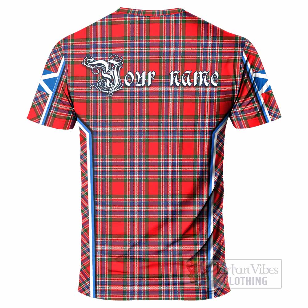 MacFarlane (McFarlane) Tartan Crest T-shirt Scotland Coat of Arm Flag Style - Tartan Vibes Clothing