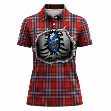 MacFarlane (McFarlane) Tartan Crest Women Polo Shirt Scotland In My Veins