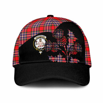 MacFarlane (McFarlane) Tartan Family Crest Classic Cap Scotland Thistle Floral Flag Style