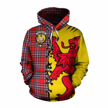 MacFarlane (McFarlane) Tartan Family Crest Cotton Hoodie Lion Rampant Honor
