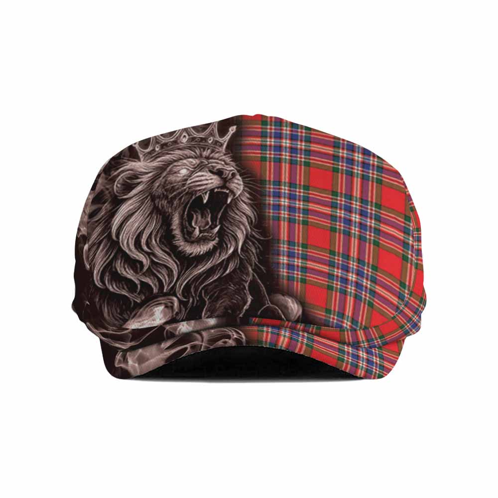 MacFarlane (McFarlane) Tartan Flat Cap, Jeff Cap Roaring Lion Heritage