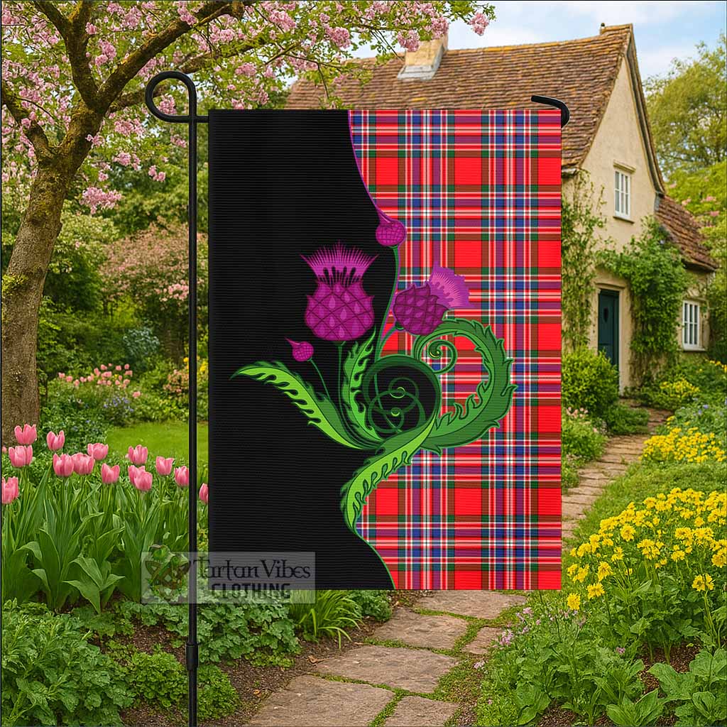 MacFarlane (McFarlane) Tartan Garden Flag Traditional Scottish Thistle - Tartan Vibes Clothing