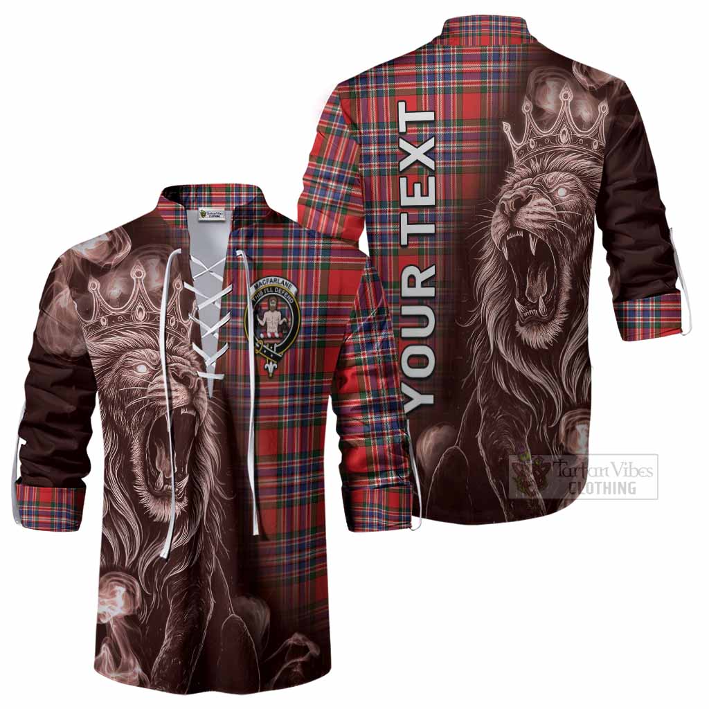 MacFarlane (McFarlane) Tartan Ghillie Shirt Roaring Lion Heritage