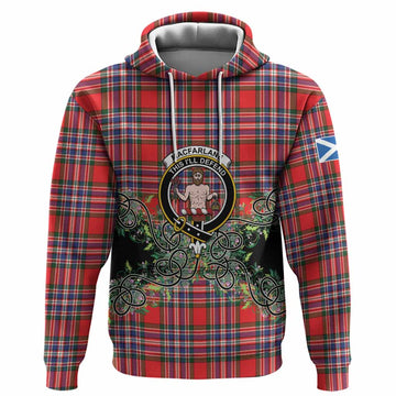 MacFarlane (McFarlane) Tartan Hoodie Thistle Scottish Spirit