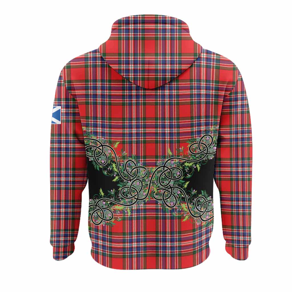 MacFarlane (McFarlane) Tartan Hoodie Thistle Scottish Spirit