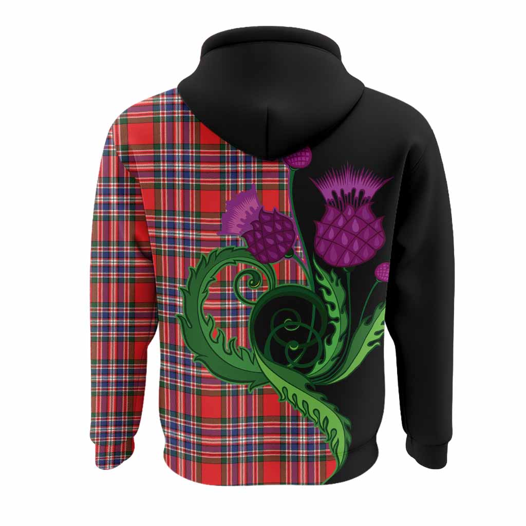 MacFarlane (McFarlane) Tartan Hoodie Traditional Scottish Thistle