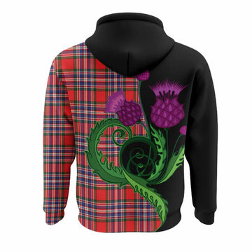MacFarlane (McFarlane) Tartan Hoodie Traditional Scottish Thistle