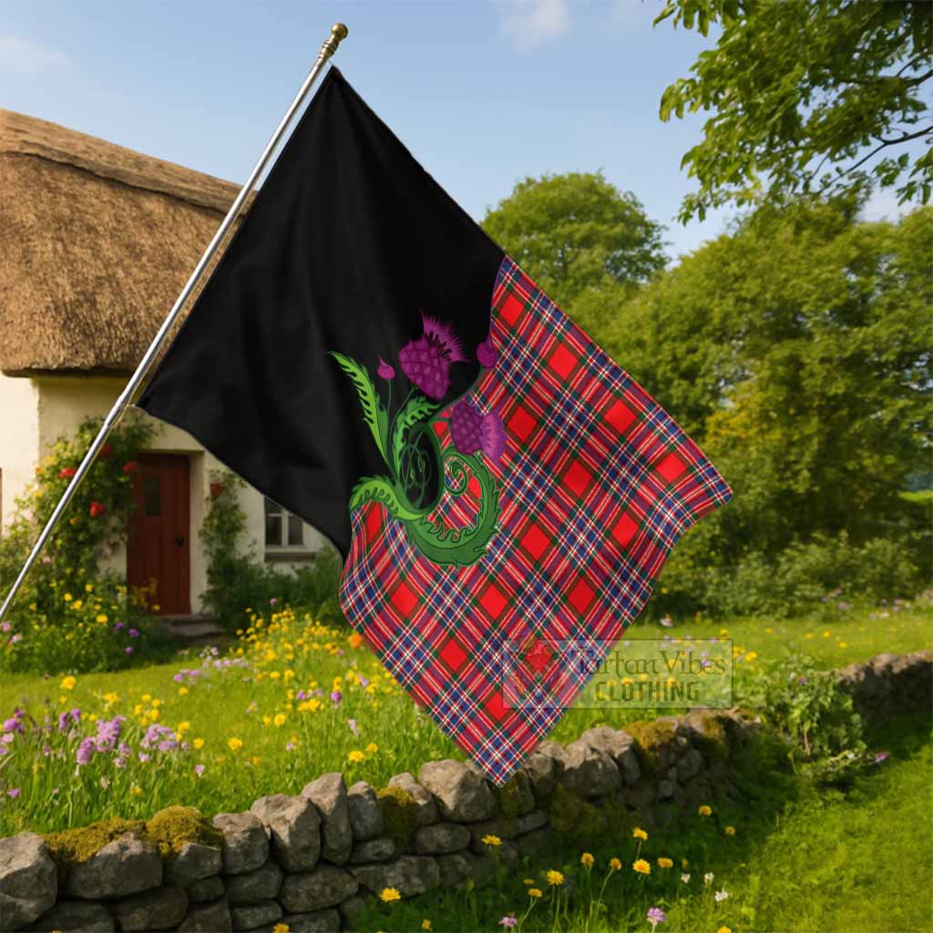 MacFarlane (McFarlane) Tartan House Flag Traditional Scottish Thistle - Tartan Vibes Clothing