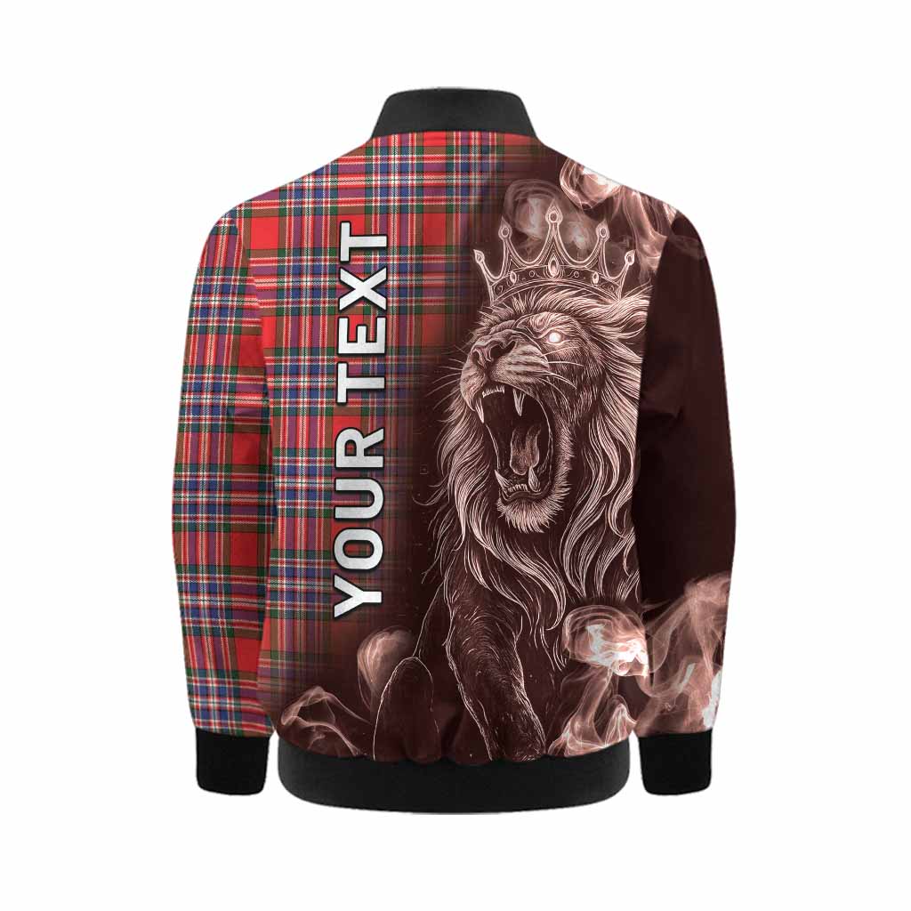 MacFarlane (McFarlane) Tartan Kid Bomber Jacket Roaring Lion Heritage