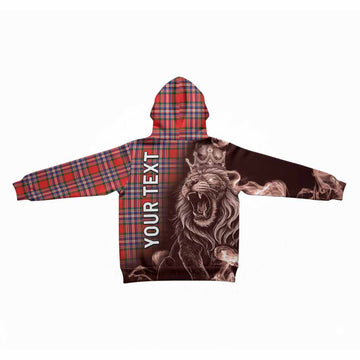 MacFarlane (McFarlane) Tartan Kid Hoodie Roaring Lion Heritage