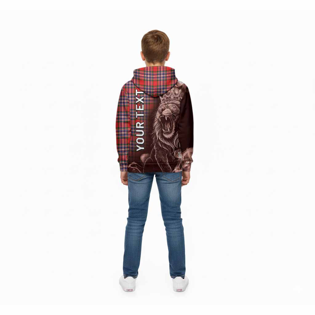 MacFarlane (McFarlane) Tartan Kid Hoodie Roaring Lion Heritage