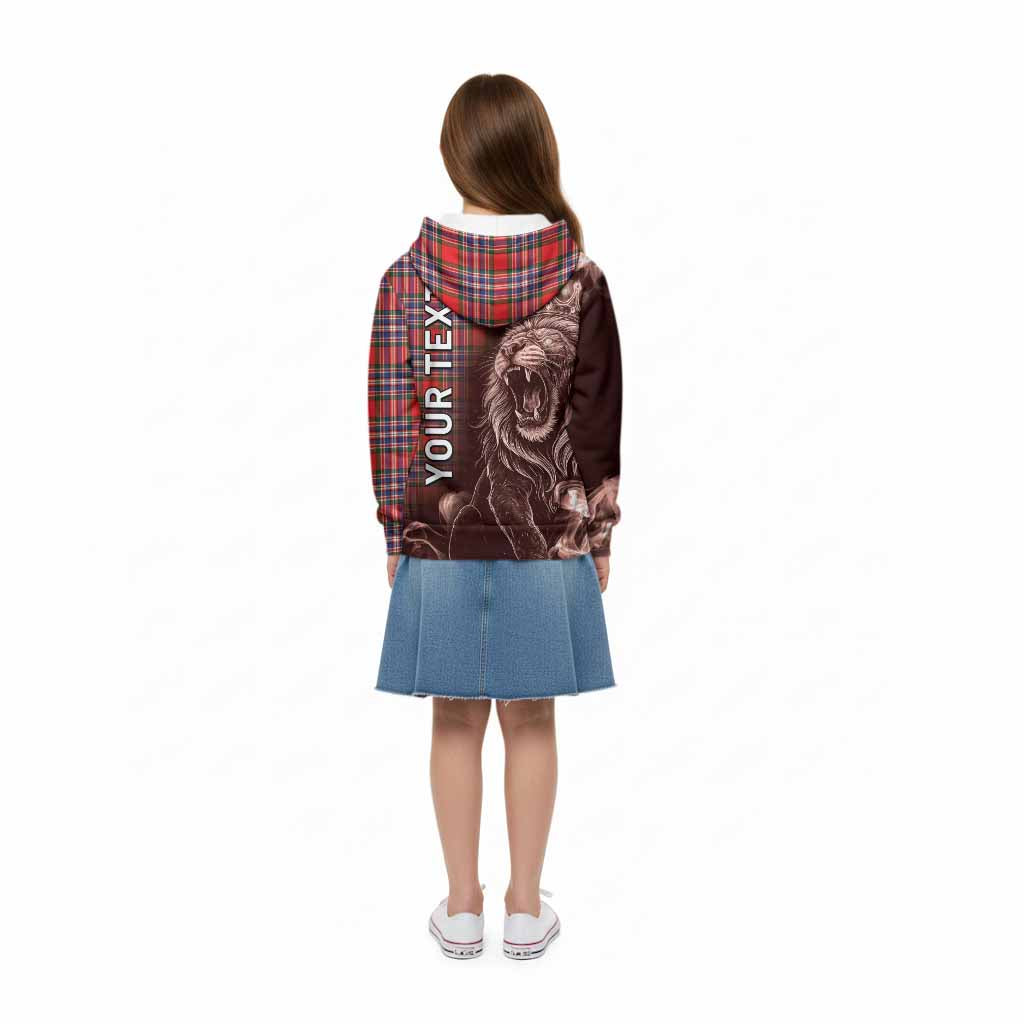 MacFarlane (McFarlane) Tartan Kid Hoodie Roaring Lion Heritage