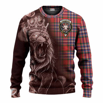 MacFarlane (McFarlane) Tartan Knitted Sweater Roaring Lion Heritage