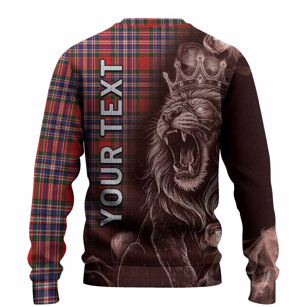 MacFarlane (McFarlane) Tartan Knitted Sweater Roaring Lion Heritage
