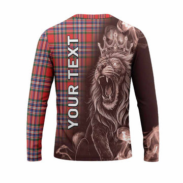 MacFarlane (McFarlane) Tartan Long Sleeve T-Shirt Roaring Lion Heritage