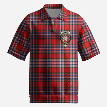 MacFarlane (McFarlane) Tartan Men’s Polo Sweater Top with Family Crest