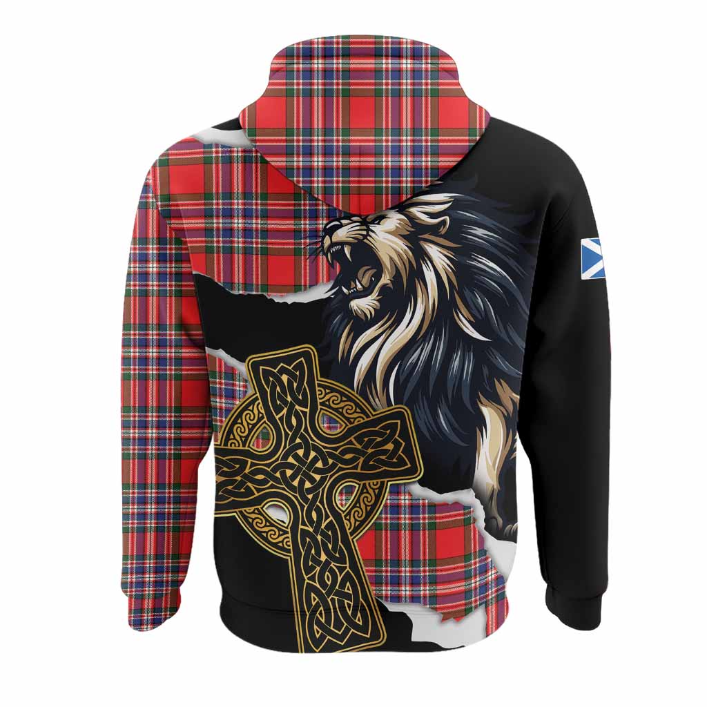 MacFarlane (McFarlane) Tartan Scottish Hoodie Lion Celtic Heritage