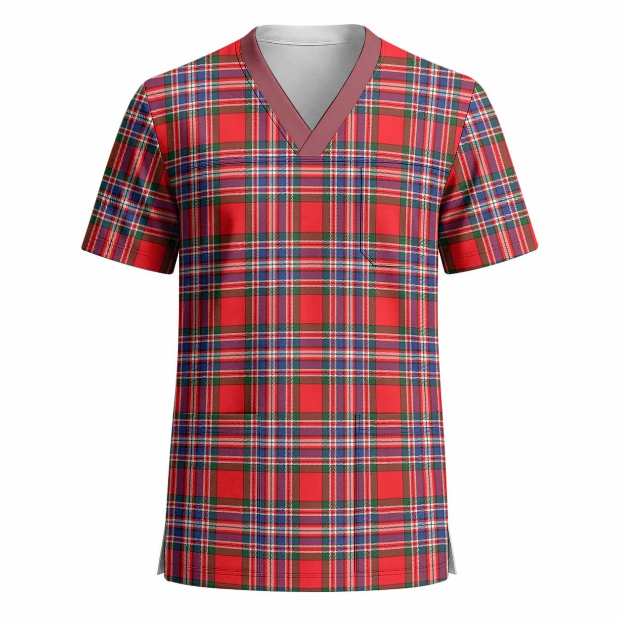 MacFarlane (McFarlane) Tartan Scrub Top - Tartan Vibes Clothing