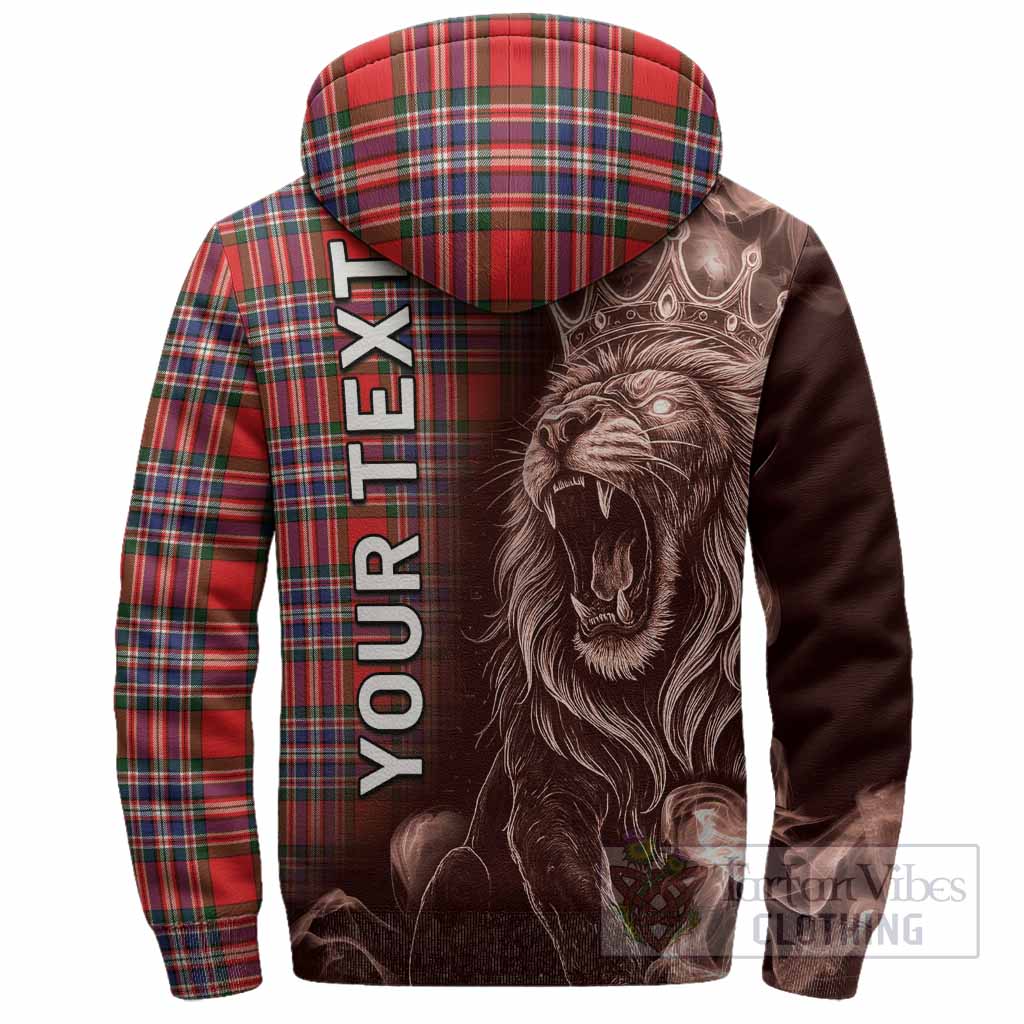 MacFarlane (McFarlane) Tartan Sherpa Hoodie Roaring Lion Heritage