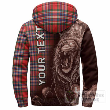 MacFarlane (McFarlane) Tartan Sherpa Hoodie Roaring Lion Heritage