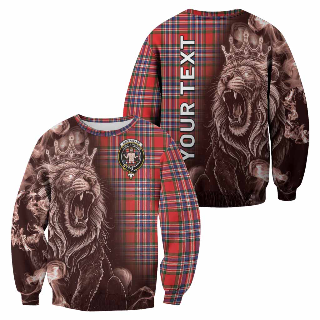 MacFarlane (McFarlane) Tartan Sweatshirt Roaring Lion Heritage