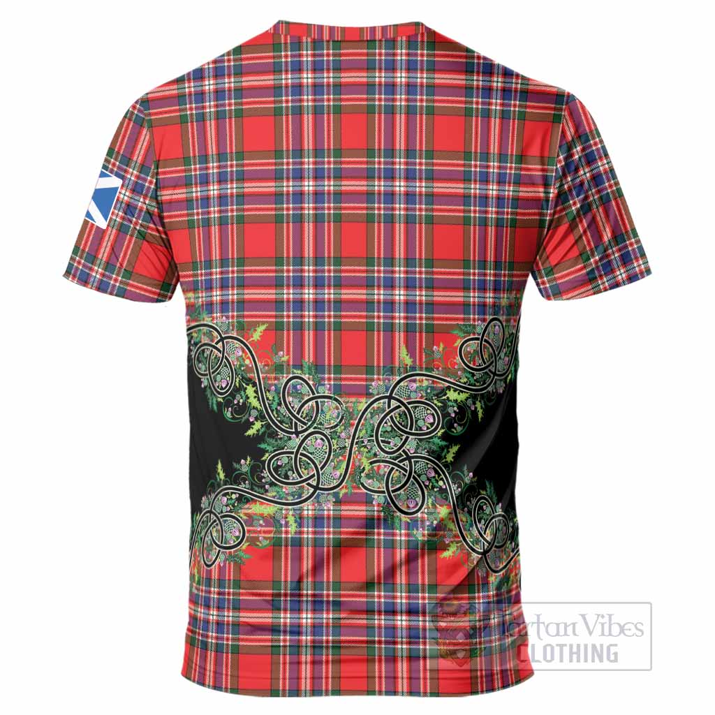 MacFarlane (McFarlane) Tartan T-Shirt Thistle Scottish Spirit