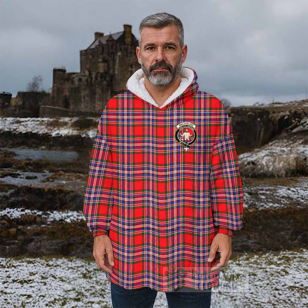 MacFarlane (McFarlane) Tartan Wearable Blanket with Family Crest - Tartan Vibes Clothing