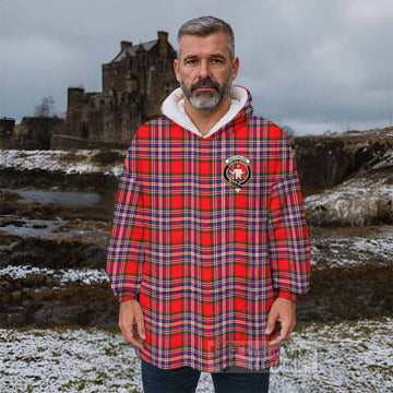 MacFarlane (McFarlane) Tartan Wearable Blanket with Family Crest - Tartan Vibes Clothing