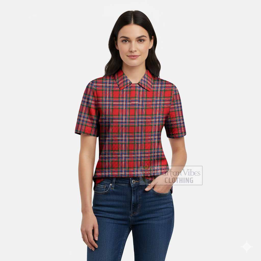 MacFarlane (McFarlane) Tartan Women’s Polo Sweater Top