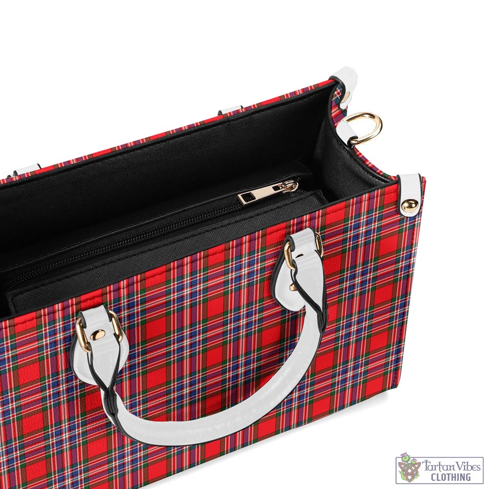 Tartan Vibes Clothing MacFarlane Modern Tartan Luxury Leather Handbags