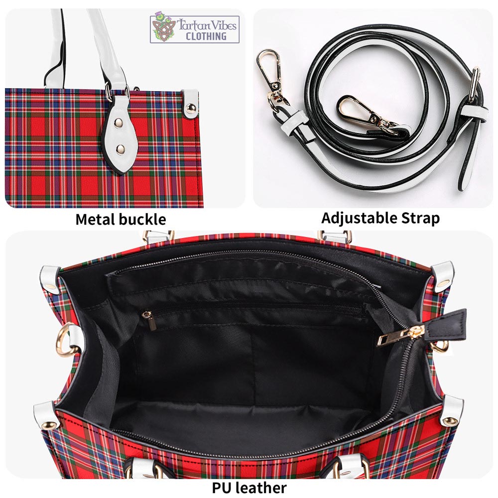 Tartan Vibes Clothing MacFarlane Modern Tartan Luxury Leather Handbags
